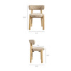 Marsha Retro Upholstered Fabric Dining Chairs Set of 2 by Modway / EEI-7815