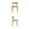 Marsha Retro Upholstered Fabric Dining Chairs Set of 2 by Modway / EEI-7815