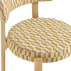 Marsha Retro Upholstered Fabric Dining Chairs Set of 2 by Modway / EEI-7815