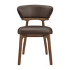 Daphne Vegan Leather Dining Chairs Set of 2 by Modway / EEI-7816