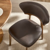 Daphne Vegan Leather Dining Chairs Set of 2 by Modway / EEI-7816