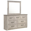 Nevado Farmhouse 7-Drawer Dresser and Beveled Mirror Set / CS-225193M