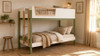 Evren Twin-over-Twin Bunk Bed with Ladder Tri-Tone / CS-460620
