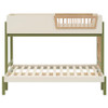 Evren Twin-over-Full Bunk Bed with Ladder Tri-Tone / CS-460621