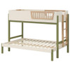 Evren Twin-over-Full Bunk Bed with Ladder Tri-Tone / CS-460621