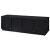 Medina 4-Door TV Stand for TVs up to 85 Inches Black / CS-701843
