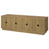 Medina 4-Door TV Stand for TVs up to 85 Inches Golden Oak / CS-701863