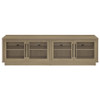 Medina 4-Door TV Stand for TVs up to 85 Inches Latte / CS-701853