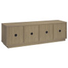 Medina 4-Door TV Stand for TVs up to 85 Inches Latte / CS-701853