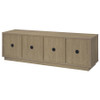 Medina 4-Door TV Stand for TVs up to 85 Inches Latte / CS-701853