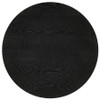 Strouse Contemporary Round End Table in Black / CS-706537