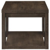 Pavone 3-Piece Coffee and End Table Set with Open Shelves Dark Rustic Mango / CS-706628-S3