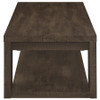 Pavone 3-Piece Coffee and End Table Set with Open Shelves Dark Rustic Mango / CS-706628-S3