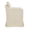 Serene Slipcovered Striped Fabric Dining Armchair by Modway / EEI-7894