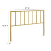 Tatum Metal Twin Headboard by Modway / MOD-6168