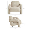 Ferris Textured Woven Fabric Lounge Chair by Modway / EEI-7771