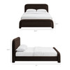 Beck King Performance Velvet Platform Bed by Modway / MOD-7383