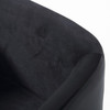 Yukon Modern Black Velvet & Gold Dining Chair / VGVCB8362-BLKGLD
