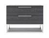Heloise - Contemporary Grey Elm Nightstand / VGBBMB1502-GRY-NS