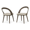 Mason - Mid-Century Modern Beige & Grey Ash Dining Chair (Set of 2) / VGCS-CH-1512-BGEGRY
