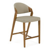 Arlo - Mid-Century Beige & Walnut Counter Chair / VGCS-YZ-BAR-1488-BGEWAL