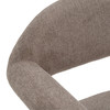 Walbrook - Modern Brown Fabric + Gold Dining Chair / VGVC-B2506-BRN