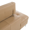 Viola - Italian Contemporary Deserto Leather Left Facing Sectional Sofa / VGDTVIOLA-DES-LAF