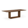 Channa - Modern Walnut 95" Dining Table / VGBB-MI2006T2.4-WAL