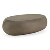 Denny - Modern Grey Fiberform Large Oval Coffee Table / VGGR-675486-PM-GRY