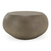 Denny - Modern Grey Fiberform Large Oval Coffee Table / VGGR-675486-PM-GRY
