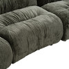 Elias - Modern Green Fabric Curved Modular Sectional Sofa-5-Piece Sectional / VGEV-26113-GRN-5-Piece Sectional