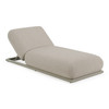 Anchor - Outdoor Grey Olefin Fabric Chaise / VGVK-F501L1-GRY