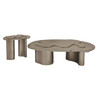 Nouveau Glimpse - Modern Antique Brass Nesting Coffee Table Set / VGFA-CT2233L-CT2233S