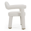 Walbrook - Modern Off-White Fabric + Gold Dining Chair / VGVC-B2506-Off-White Fabric