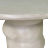 Nouveau Sosso - Modern Beige Round Concrete Dining Table / VGGR-617576-SAND