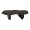 Nouveau Slone - Modern Brown Fiberform Coffee Table / VGGR-675380-PM-BRN