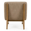 Tamari - Modern Tan Fabric + Natural Oak Accent Chair / VGAL-I1006938-TAN