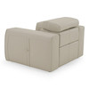 Dalton - Modern Italian Light Grey Leather Recliner Chair / VGDT-DALTON-CHR-LTGRY