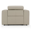 Dalton - Modern Italian Light Grey Leather Recliner Chair / VGDT-DALTON-CHR-LTGRY