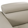 Dalton - Modern Italian Light Grey Leather Recliner Chair / VGDT-DALTON-CHR-LTGRY