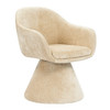Risa Modern Swivel Beige Fabric Dining Chair / VGEU-MC-7598CH-Beige