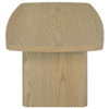 Fraser 2-Piece Greige Pedestal Coffee and End Table Set / CS-711008-S2