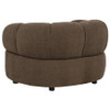Casarin Fabric Channel-Back Accent Chair Brown / CS-511253