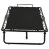 Massey Twin Folding Bed Frame with Memory Foam Mattress Black / CS-305686T