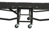 Massey Twin Folding Bed Frame with Memory Foam Mattress Black / CS-305686T