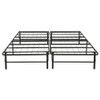 Kramer California King Folding Metal Bed Frame Black / CS-305696KW
