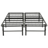 Kramer Full Folding Metal Platform Bed Frame Black / CS-305696F