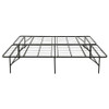 Kramer Eastern King Folding Metal Platform Bed Frame Black / CS-305696KE