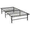 Kramer Twin XL Folding Metal Platform Bed Frame Black / CS-305696TXL