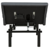 Weston Twin XL Dual-Motor Massage Adjustable Bed Base in Black and Grey / CS-350165TXL